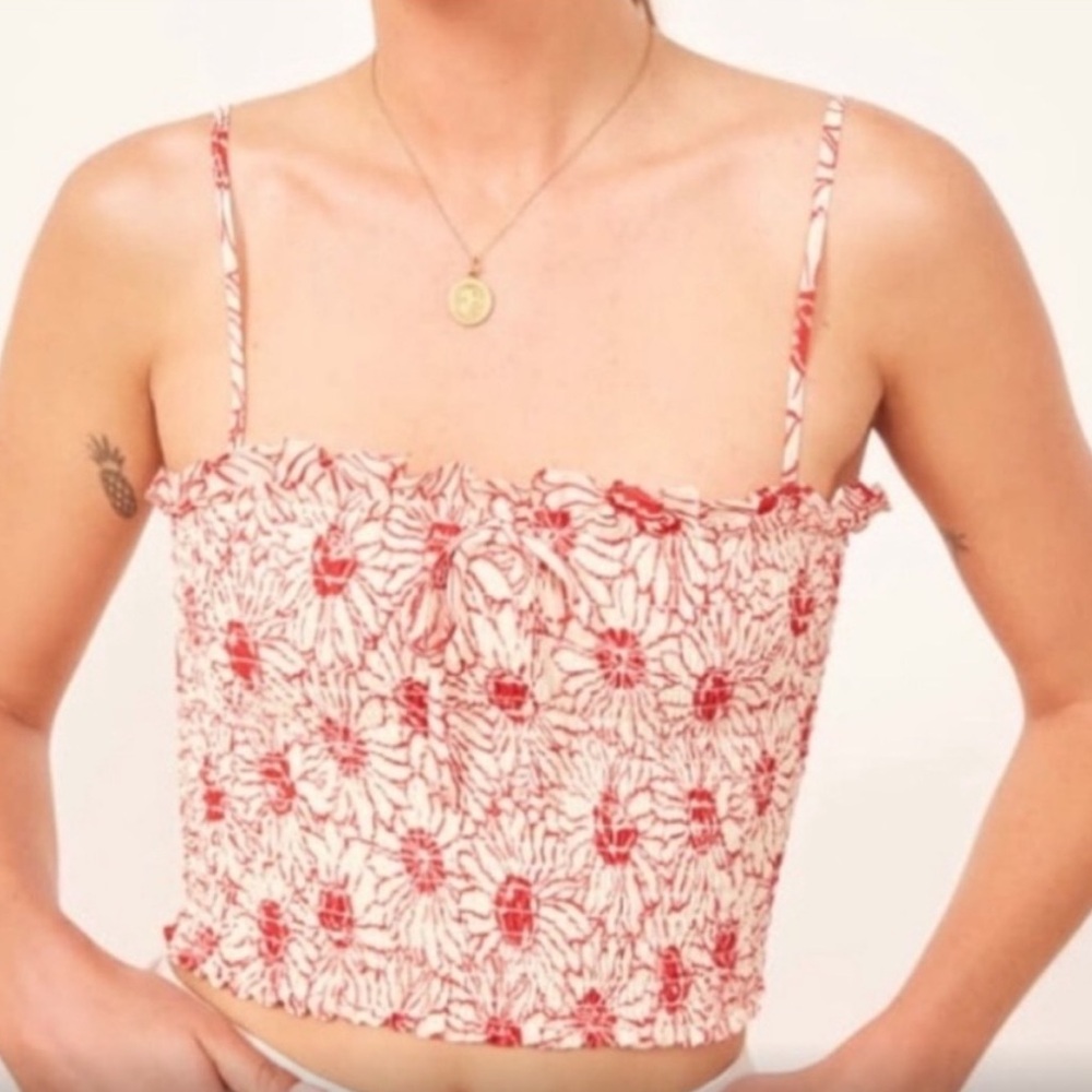 Reformation Carlotta Crop Tank